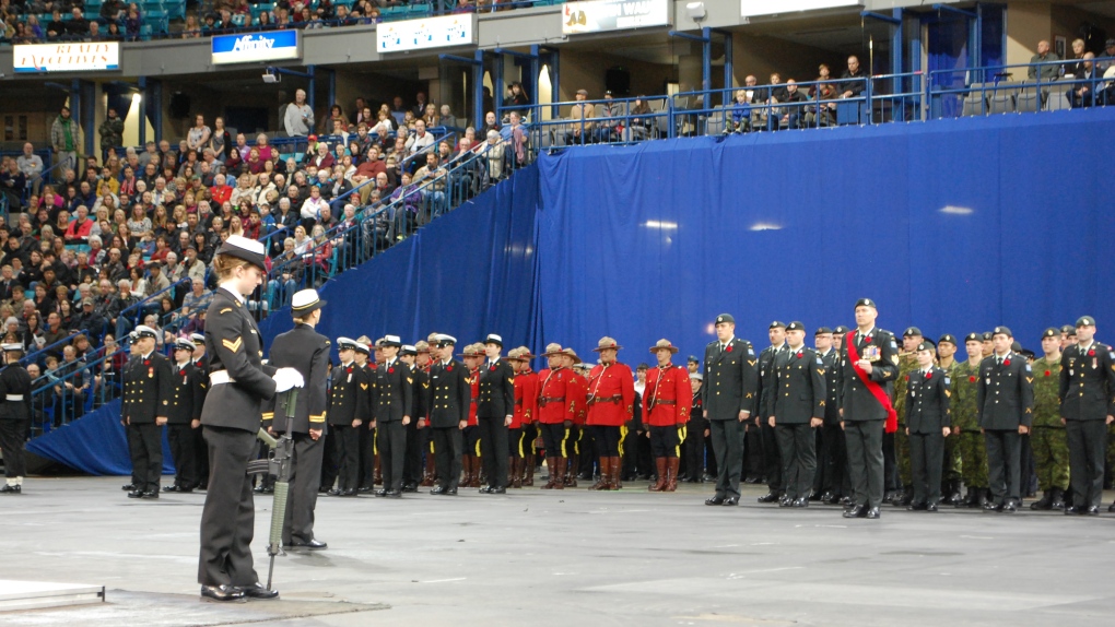 Saskatoon Remembrance Day ceremony 2016