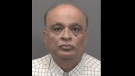 Vishnu Roche, 62, of Markham has been charged in connection with a sexual assault investigation. (York Regional Police handout)