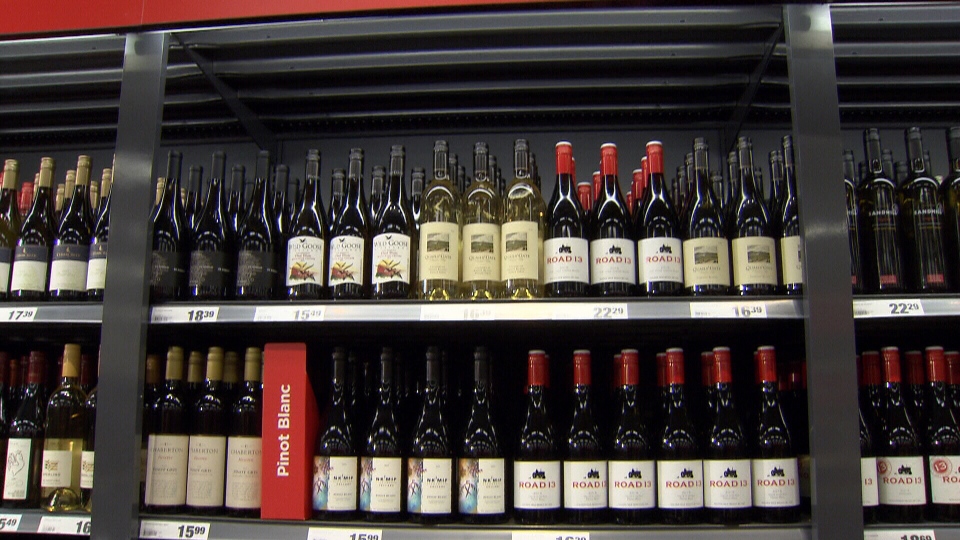 Liquor in grocery stores