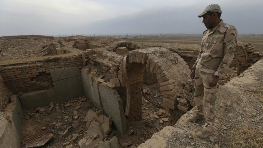 Nimrud damaged by ISIS militants