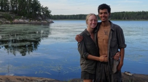 Jennifer Ford and Juan Pablo Quiñonezcan survived six months living in the wilderness along the Bloodvein River. (Source: Jennifer Ford and Juan Pablo Quiñonezcan)