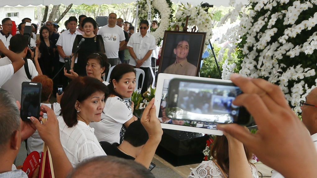 Widow of the late Philippine dictator Marcos