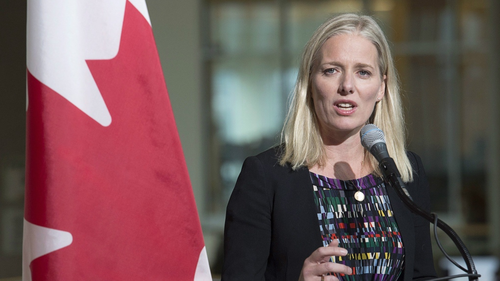 Federal Environment Minister Catherine McKenna