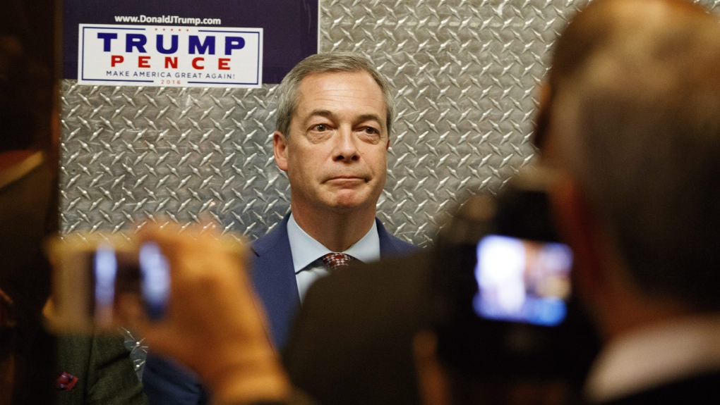 U.K. Independence Party leader Nigel Farage