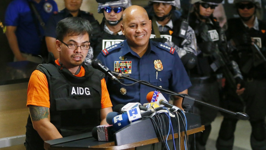 Alleged Filipino drug lord Kerwin Espinosa