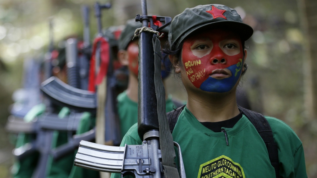 Communist rebels in the Philippines