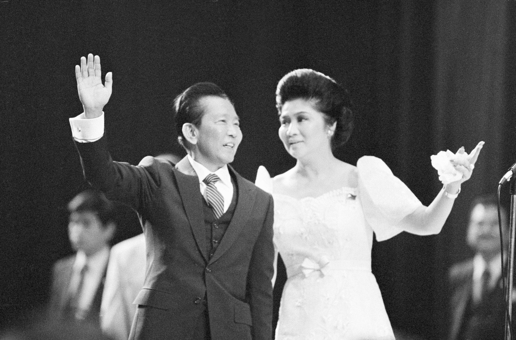 Philippine President Ferdinand Marcos