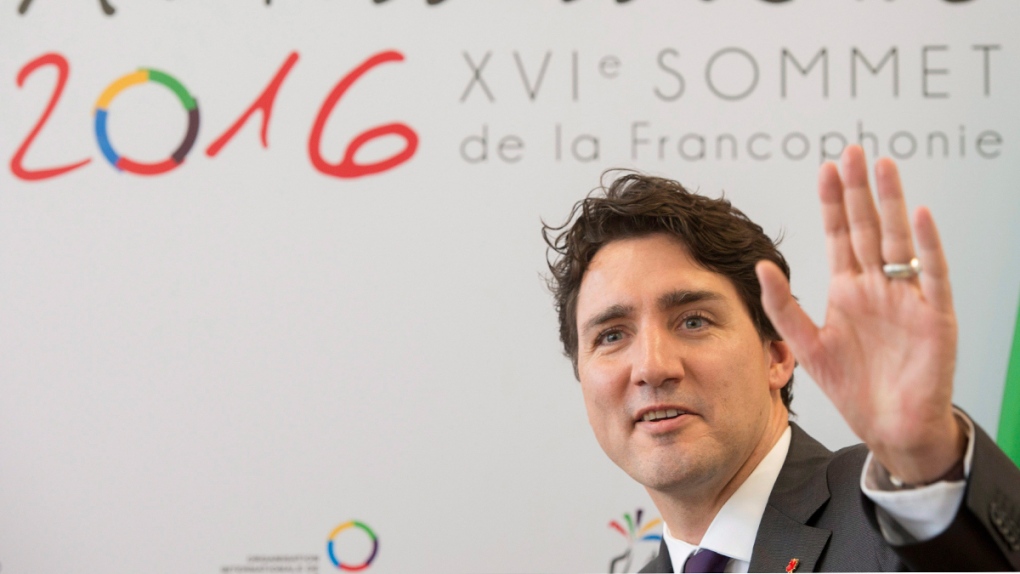 Pm Trudeau at the Francophonie Summit
