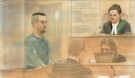 Ahmed Darwish makes his first appearance in Kitchener court on Monday, Nov. 28, 2016. (John Mantha / CTV News)