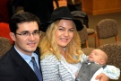 Razvan Dumitru, left, his wife Susana, and their son George are seen in this undated photograph. (Facebook) 