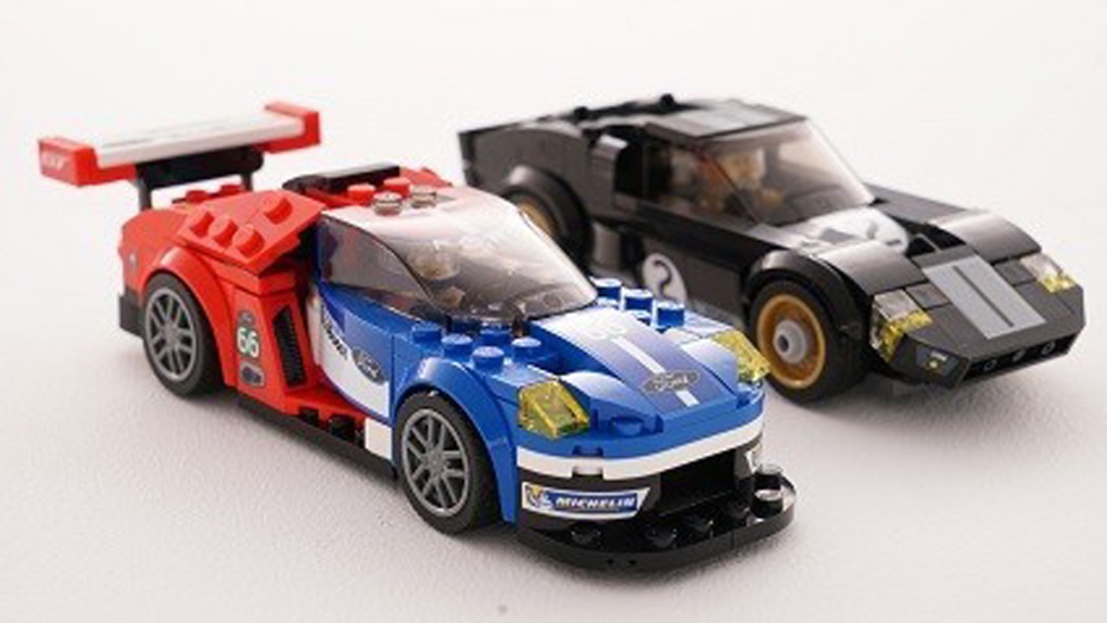 Ford GT and GT40 Lego Speed Champions