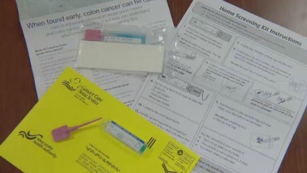 Colon cancer screening kit