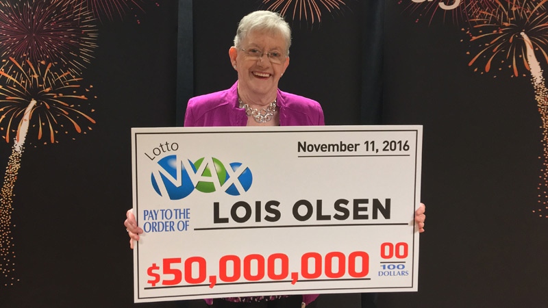 Lois Olsen Lotto winner