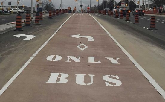 Dedicated Bus Lane