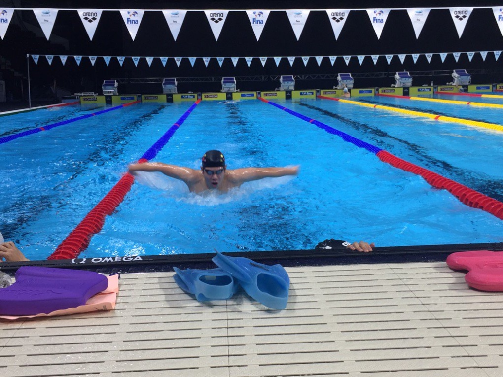 Training started for FINA swimming championships