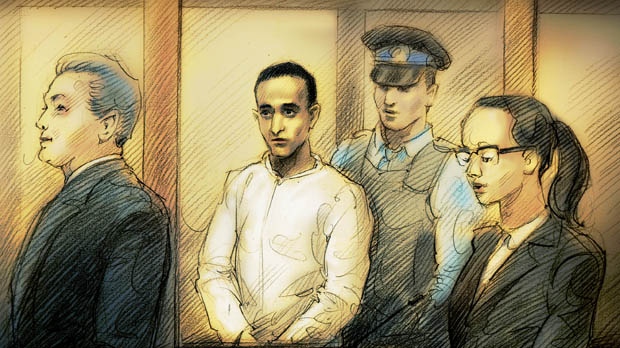 Mohammed Shamji, 40, in court in Toronto on Dec. 3, 2016. (Alex Tavshunsky)