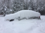 The region was hit with another dumping of snow on Friday, Dec. 9, 2016. (Louise)