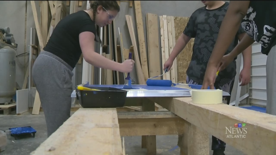 CTV Atlantic: Accessibility ramps built by teens