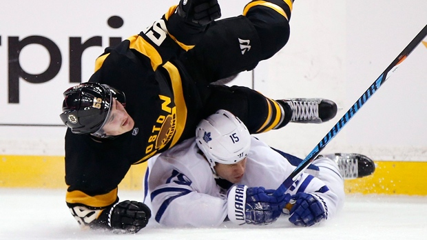 Matthews, Hyman score as Leafs top Bruins 4-1 | CTV News