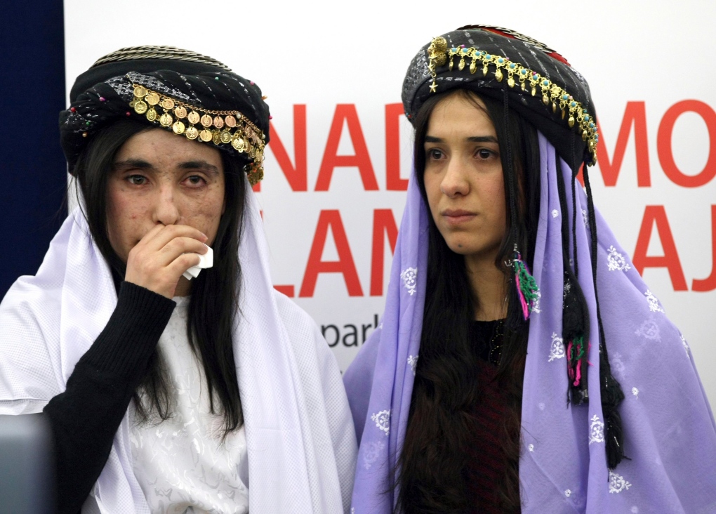 Yazidi women from Iraq