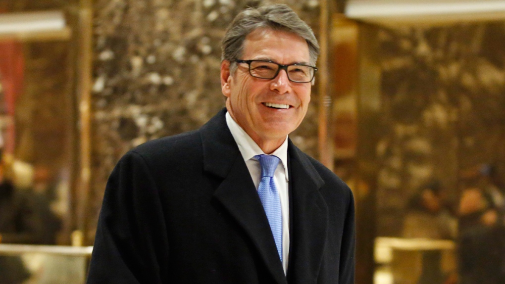 Rick Perry at Trump Tower in New York