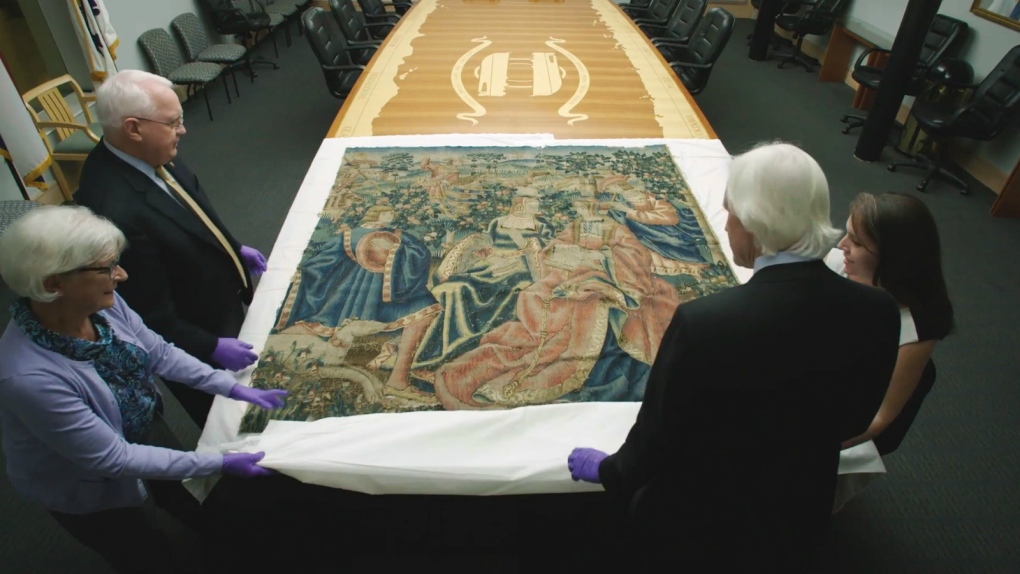 Tapestry from Hitler's retreat bound for museum