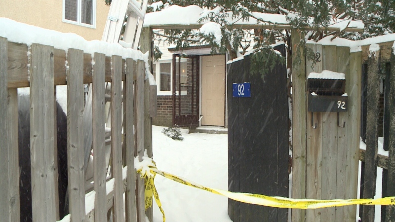 A residence on McCarthy Road where a homicide took place on Friday, Dec. 16, 2016 is cordoned off by police tape. 29-year-old Musab A-Noor faces one count of first-degree murder and one of second-degree murder in the deaths of his two sisters. 