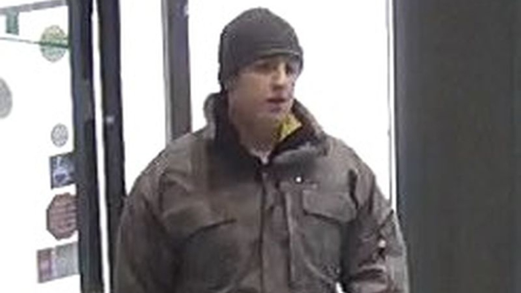 Suspect dubbed the 'lunchtime bandit'