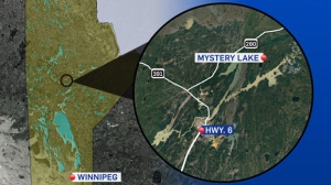 RCMP said officers stopped a vehicle on Highway 6 near Mystery Lake that was driving 96 kilometres per hour in an 80 kilometre zone.