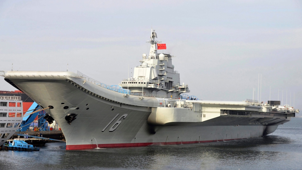 China's aircraft carrier Liaoning 
