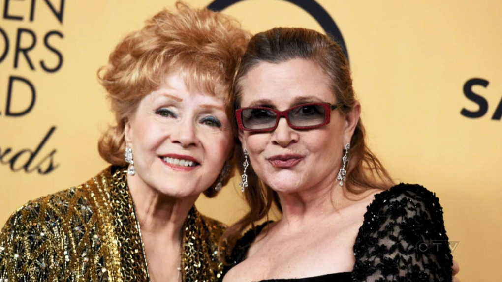 Debbie Reynolds dies after daughter Carrie Fisher