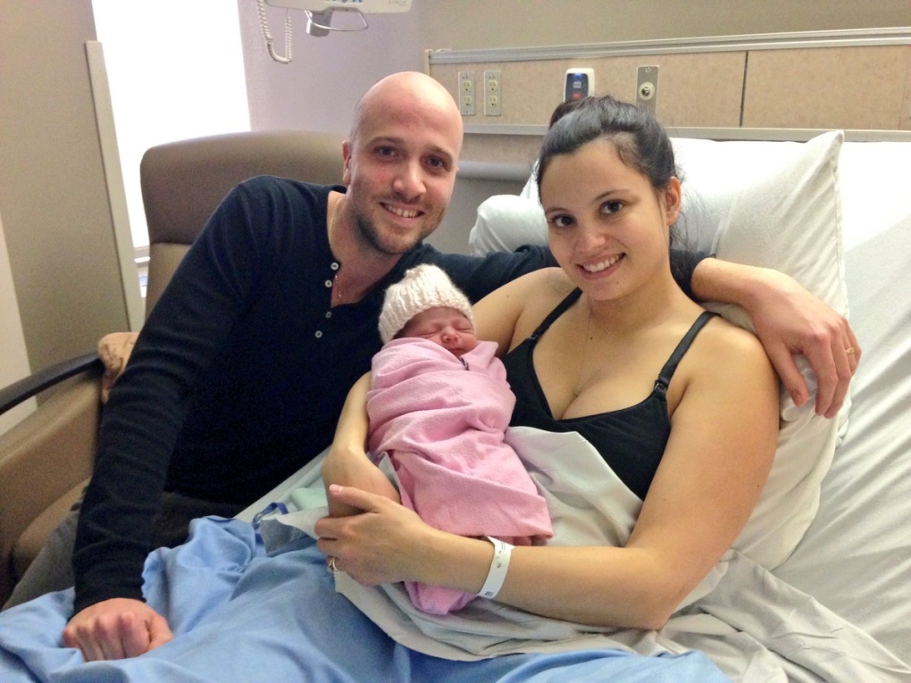 First baby born in London in 2017