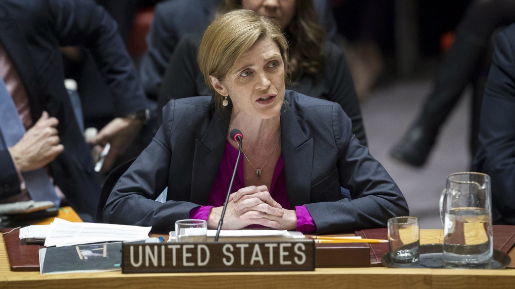 U.S. ambassador to the UN Samantha Power