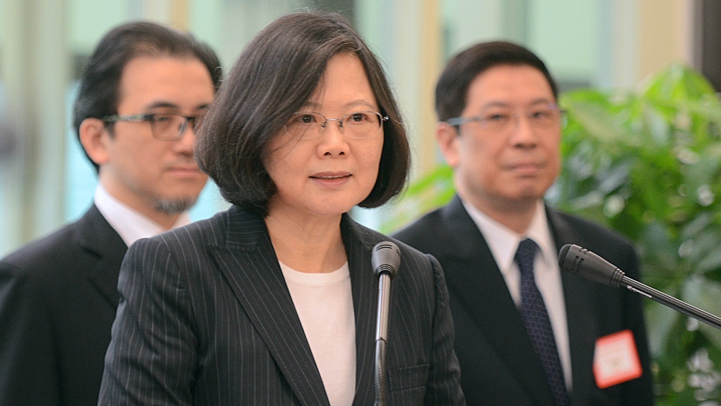 Taiwan's President Tsai Ing-wen visits Americas