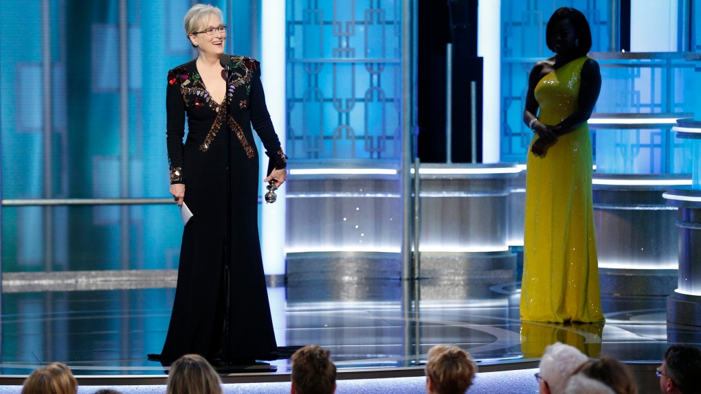 Meryl Streep at Golden Globe Awards