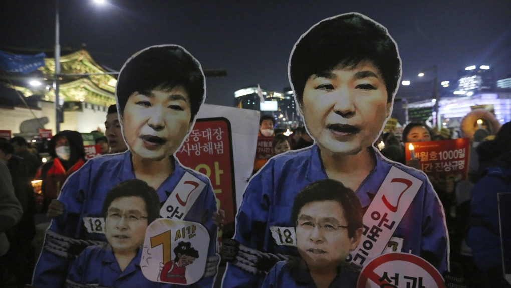 Impeached South Korea President Park Geun-hye