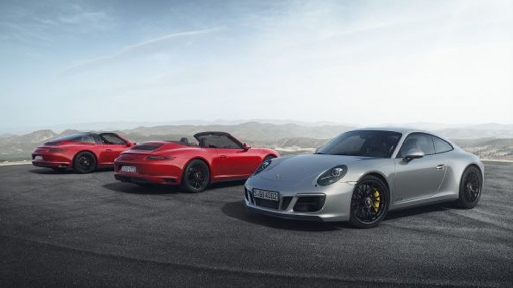 2017 Porsche GTS models