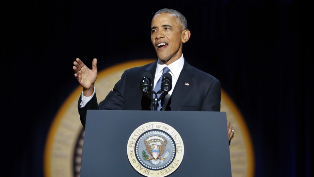 Barack Obama gives farewell address