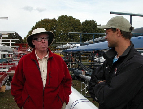 Glen Davis is seen at the 2003 Head of the Charles Regatta near Cambridge, Mass. (Image courtesy of Rowing Canada)