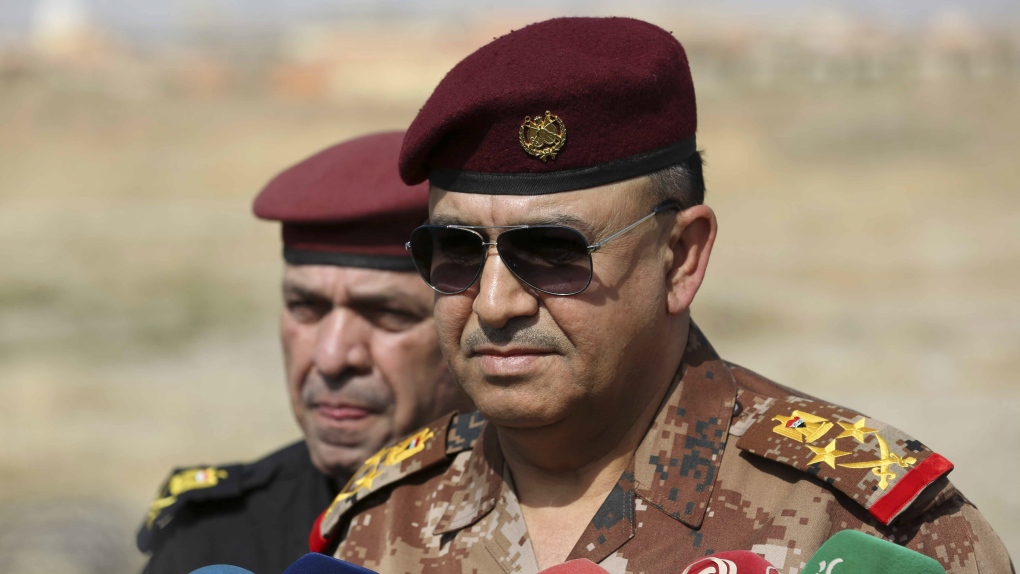 Iraq Army Lt. Gen. Talib Shaghati