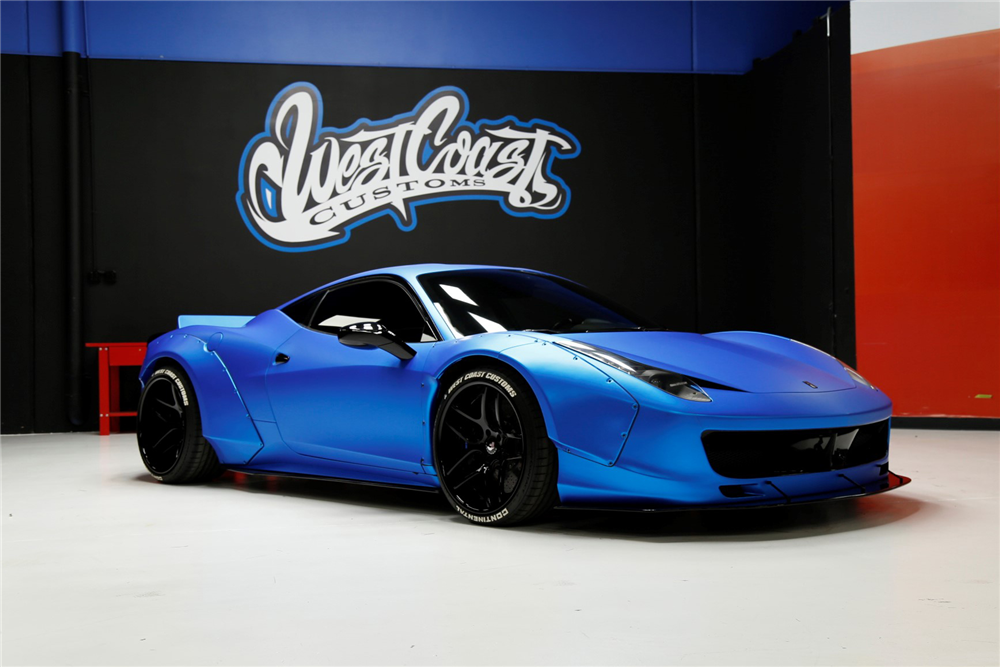 Ferrari custom-built for Justin Bieber