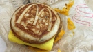 A McDonald's McGriddle sandwich is seen in New York on Thursday, Jan. 28, 2016. (AP / Candice Choi)