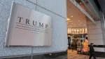 The entrance to the Trump International Hotel and Tower is shown in Toronto, Wednesday, Dec.9, 2015. (THE CANADIAN PRESS / Graeme Roy)