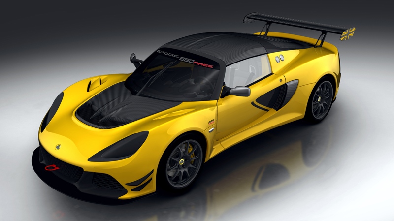 Lotus Exige Race 380 (Source: Group Lotus PLC)