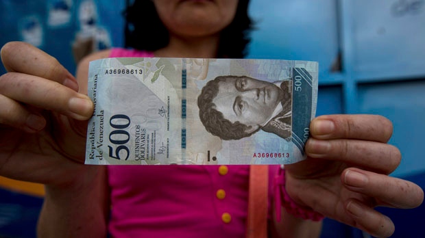 Venezuela banknote