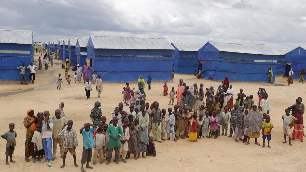 Bakassi camp in Maiduguri, Nigeria