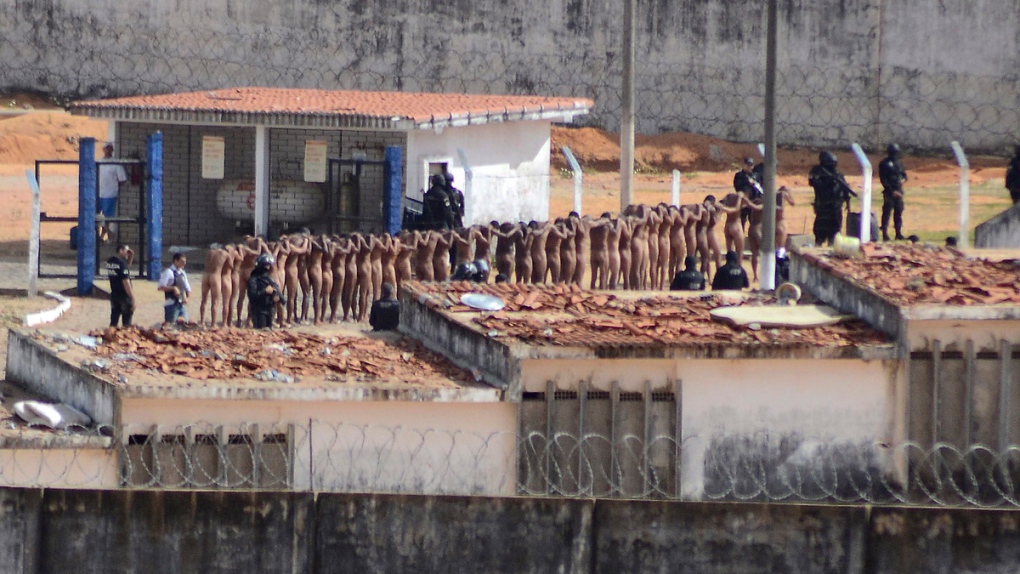 Alcacuz prison in Nisia Floresta, Brazil