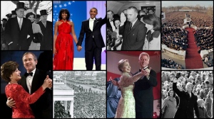 From Dwight D. Eisenhower to Barack Obama, here's a look back at U.S. Presidential inaugurations over the past six decades. 