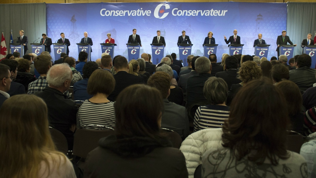 Conservative leadership debate in Quebec City