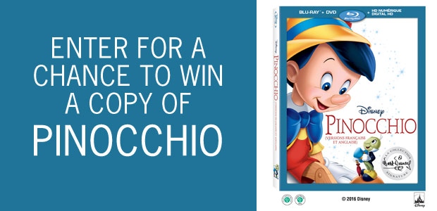 Pinocchio DVD Banner